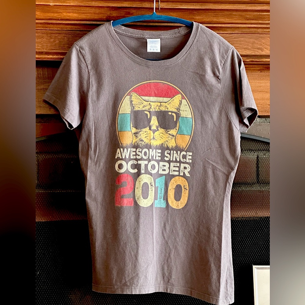 October 2010 Birthday Tshirt sz M